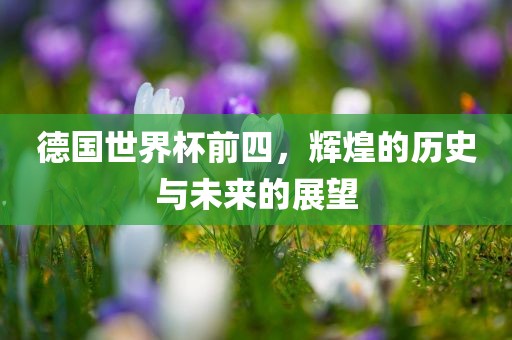 德国世界杯前四，辉煌的历史与未来的展望