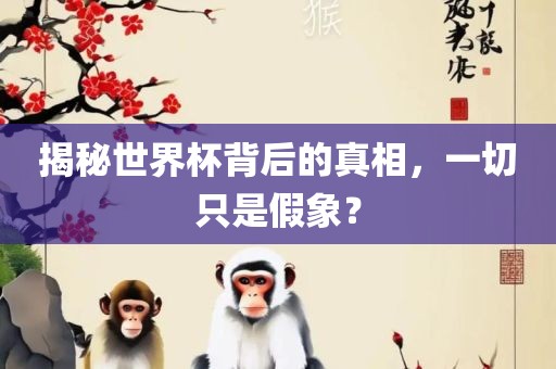 揭秘世界杯背后的真相，一切只是假象？漯河市盈旭机械设备有限公司
