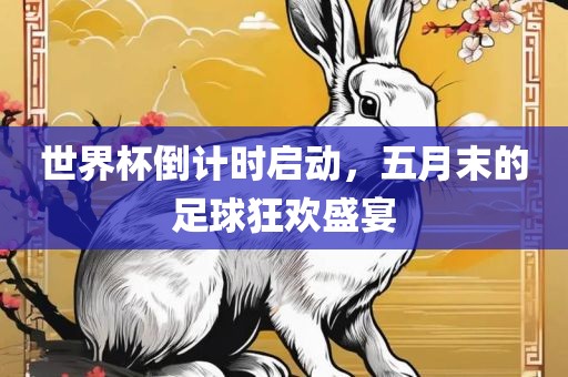 世界杯倒计时启动，五月末的足球狂欢盛宴