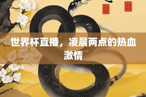 世界杯直播，凌晨两点的热血激情
