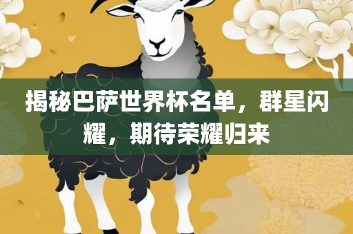 揭秘巴萨世界杯名单，群星闪耀，期待荣耀归来