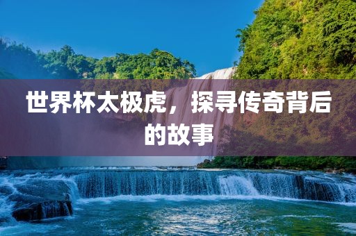 世界杯太极虎，探寻传奇背后的故事