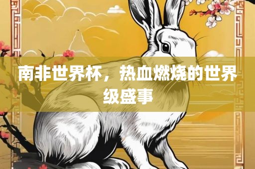 南非世界杯，热血燃烧的世界级盛事