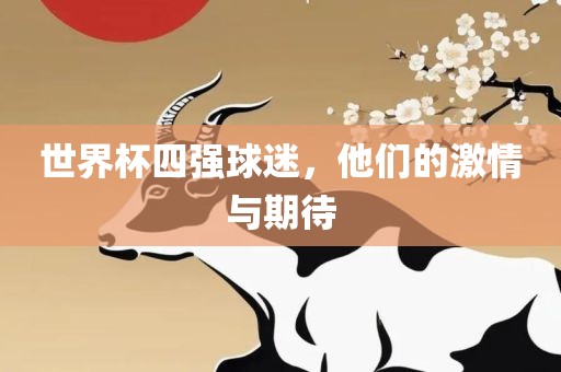 世界杯四强球迷，他们的激情与期待