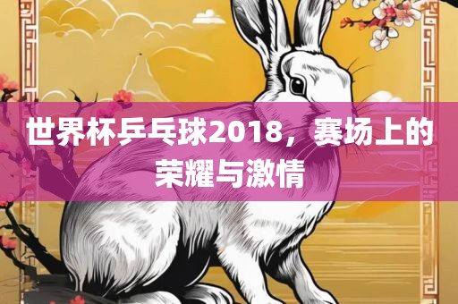 世界杯乒乓球2018，赛场上的荣耀与激情