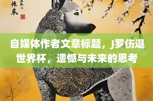漯河市盈旭机械设备有限公司自媒体作者文章标题，J罗伤退世界杯，遗憾与未来的思考