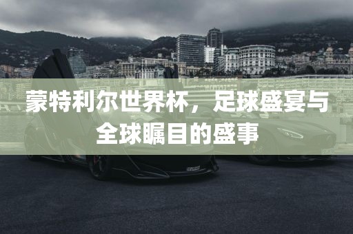 蒙特利尔世界杯，足球盛宴与全球瞩目的盛事漯河市盈旭机械设备有限公司