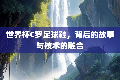 世界杯C罗足球鞋，背后的故事与技术的融合漯河市盈旭机械设备有限公司