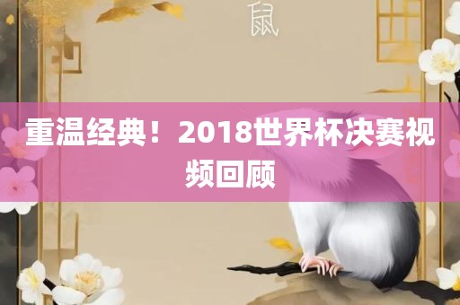 重温经典！2018世界杯决赛视频回顾