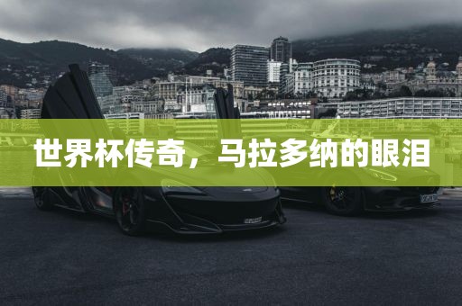 世界杯传奇，马拉多纳的眼泪