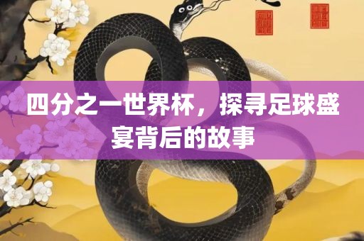 四分之一世界杯，探寻足球盛宴背后的故事