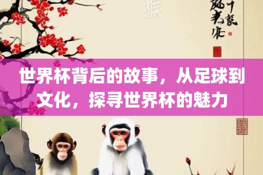 世界杯背后的故事，从足球到文化，探寻世界杯的魅力