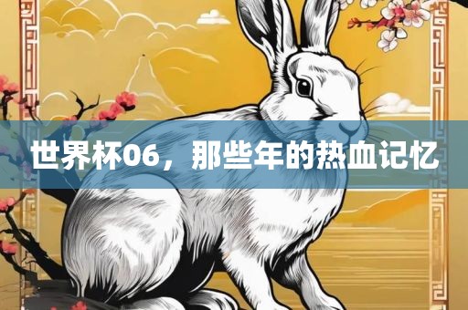 世界杯06，那些年的热血记忆