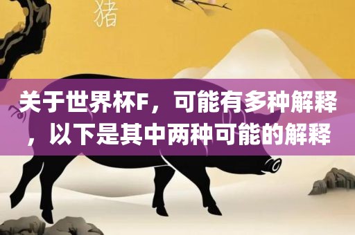 关于世界杯F，可能有多种解释，以下是其中两种可能的解释漯河市盈旭机械设备有限公司