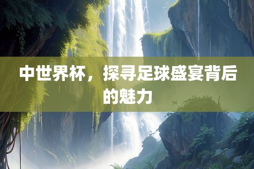 中世界杯，探寻足球盛宴背后的魅力