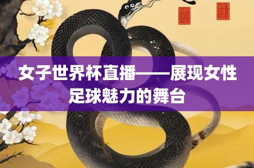 女子世界杯直播——展现女性足球魅力的舞台漯河市盈旭机械设备有限公司