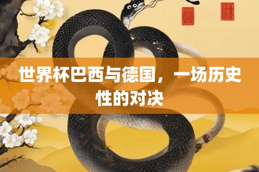 世界杯巴西与德国，一场历史性的对决