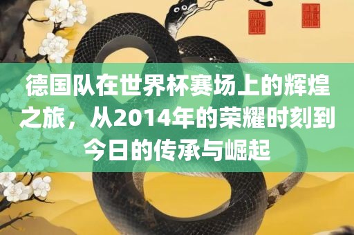 德国队在世界杯赛场上的辉煌之旅，从2014年的荣耀时刻到今日的传承与崛起