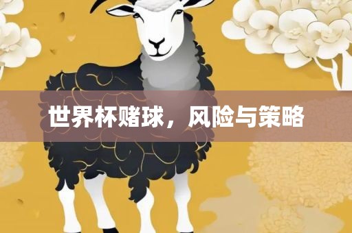 世界杯赌球，风险与策略