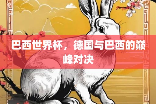 巴西世界杯，德国与巴西的巅峰对决
