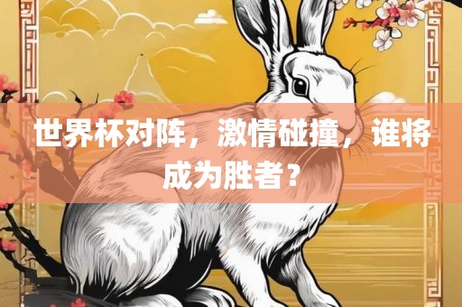 世界杯对阵，激情碰撞，谁将成为胜者？