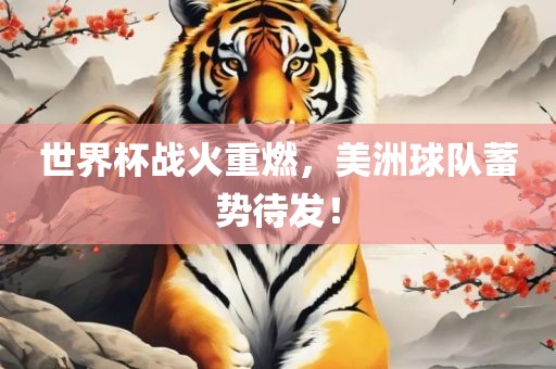 世界杯战火重燃，美洲球队蓄势待发！