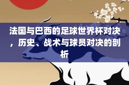法国与巴西的足球世界杯对决，历史、战术与球员对决的剖析漯河市盈旭机械设备有限公司