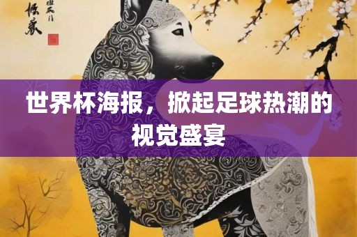 世界杯海报，掀起足球热潮的视觉盛宴