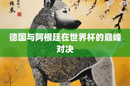 德国与阿根廷在世界杯的巅峰对决