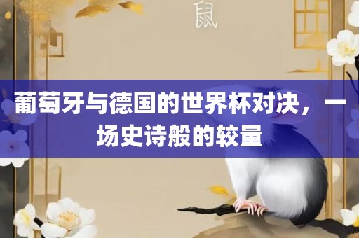 葡萄牙与德国的世界杯对决，一场史诗般的较量