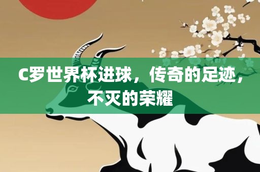 C罗世界杯进球，传奇的足迹，不灭的荣耀