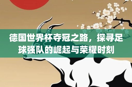 德国世界杯夺冠之路，探寻足球强队的崛起与荣耀时刻