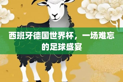 西班牙德国世界杯，一场难忘的足球盛宴漯河市盈旭机械设备有限公司