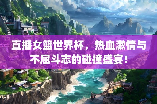直播女篮世界杯，热血激情与不屈斗志的碰撞盛宴！