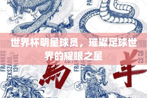 世界杯明星球员，璀璨足球世界的耀眼之星