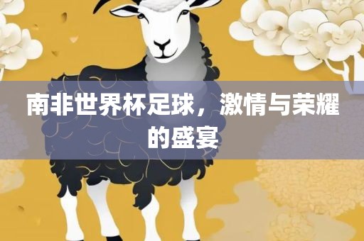 南非世界杯足球，激情与荣耀的盛宴