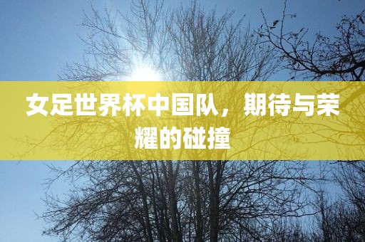 女足世界杯中国队，期待与荣耀的碰撞