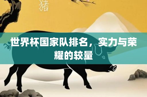 世界杯国家队排名，实力与荣耀的较量