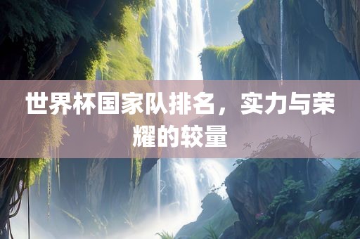 世界杯国家队排名，实力与荣耀的较量