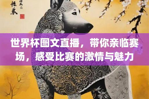 世界杯图文直播，带你亲临赛场，感受比赛的激情与魅力