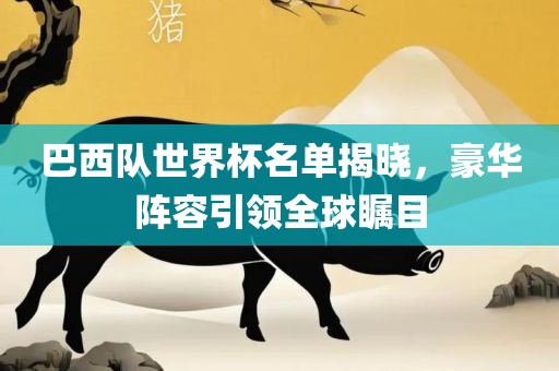 巴西队世界杯名单揭晓，豪华阵容引领全球瞩目