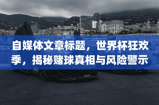 自媒体文章标题，世界杯狂欢季，揭秘赌球真相与风险警示