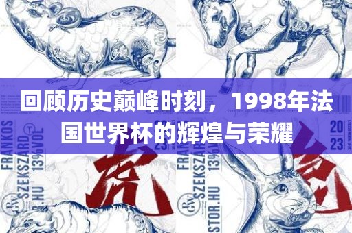 回顾历史巅峰时刻，1998年法国世界杯的辉煌与荣耀