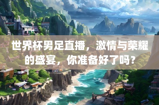 世界杯男足直播，激情与荣耀的盛宴，你准备好了吗？