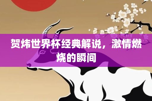贺炜世界杯经典解说，激情燃烧的瞬间