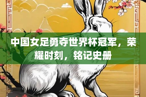 中国女足勇夺世界杯冠漯河市盈旭机械设备有限公司军，荣耀时刻，铭记史册
