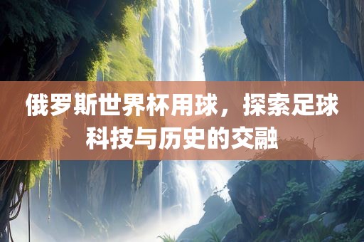 漯河市盈旭机械设备有限公司俄罗斯世界杯用球，探索足球科技与历史的交融