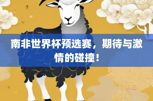 南非世界杯预选赛，期待与激情的碰撞！漯河市盈旭机械设备有限公司