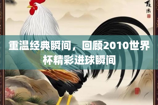 重温经典瞬间，回顾2010世界杯精彩进球瞬间
