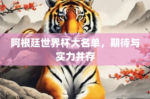 阿根廷世界杯大名单，期待与实力并存